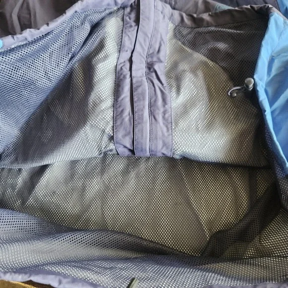 Coleman Outdoor Windbreaker Jacket Mens 2XL Waterproof Hiking Gorpcore Hooded - Picture 9 of 10